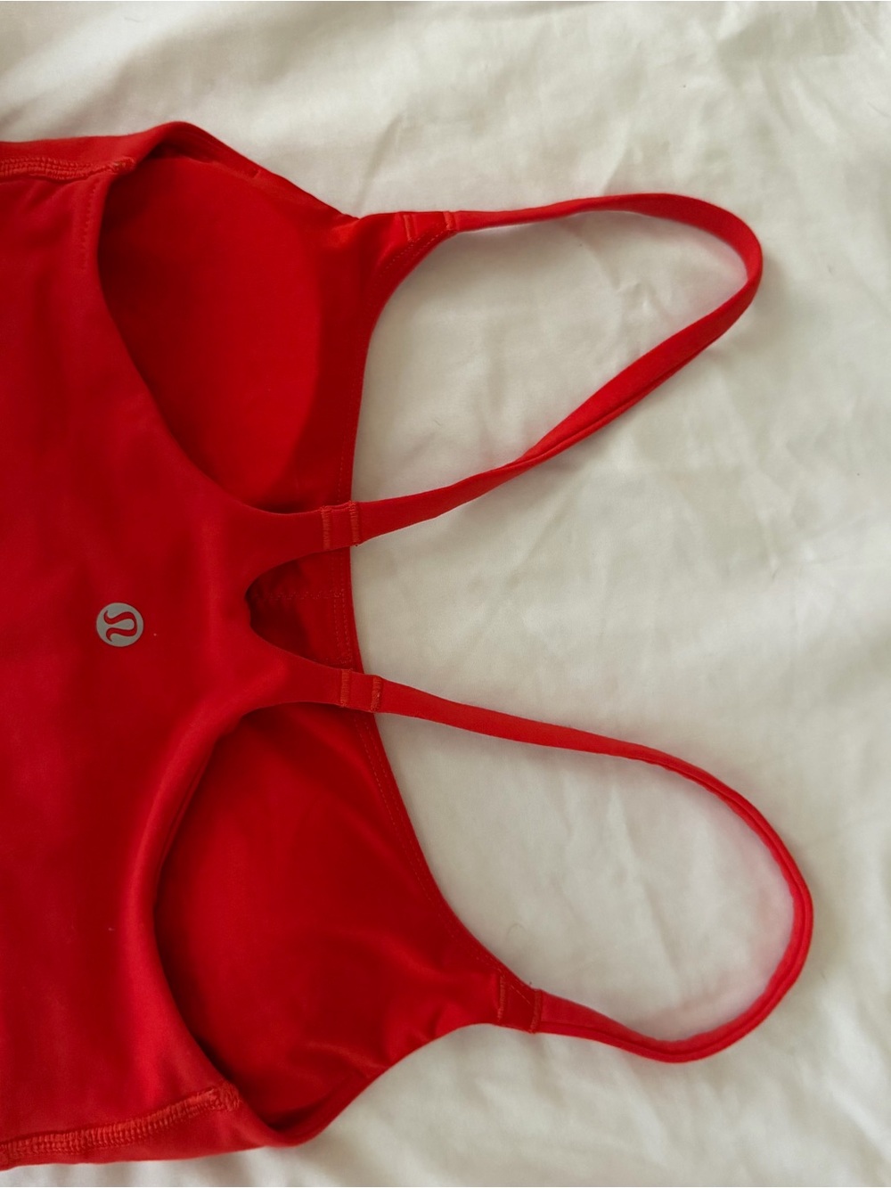 Lululemon Red Strappy Sports Bra